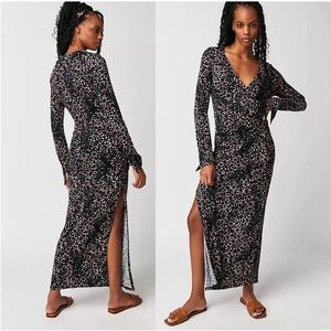 Free People Shayla Wrap Midi